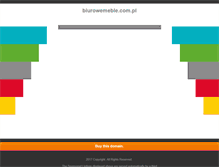 Tablet Screenshot of biurowemeble.com.pl